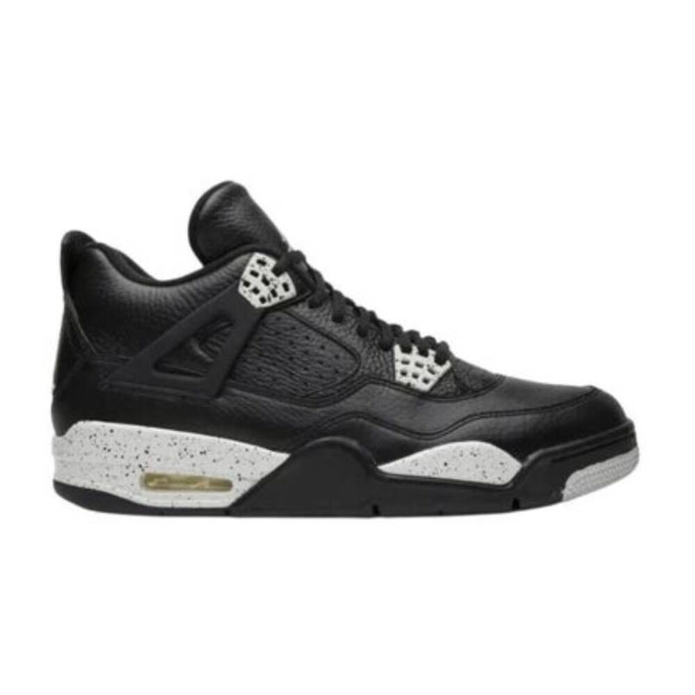 NIKE Air Jordan 4 Retro LS 'Oreo' 2015 Sneakers Size 8